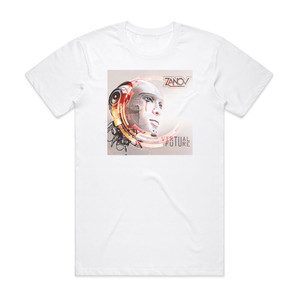 Zanov Virtual Future Album Cover T-Shirt White Zanov Virtual Future Album Cover T-Shirt White
