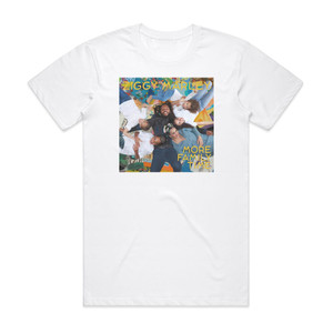 Ziggy Marley More Family Time Album Cover T-Shirt White Ziggy Marley More Family Time Album Cover T-Shirt White