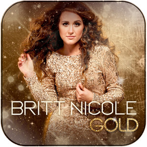 Britt Nicole Gold Album Cover Sticker