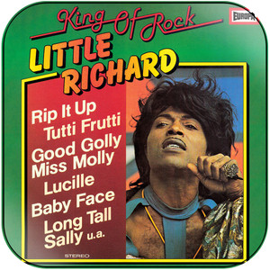 Little Richard King Of Rock Album Cover Sticker Little Richard King Of Rock Album Cover Sticker