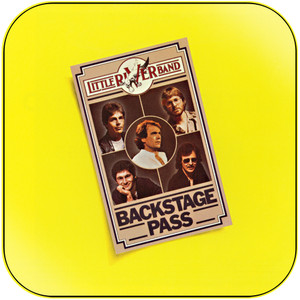 Little River Band Backstage Pass Album Cover Sticker