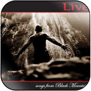 Live Songs From Black Mountain Album Cover Sticker Live Songs From Black Mountain Album Cover Sticker