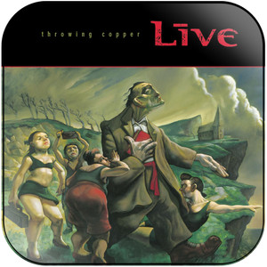 Live Throwing Copper Demo Tape Album Cover Sticker