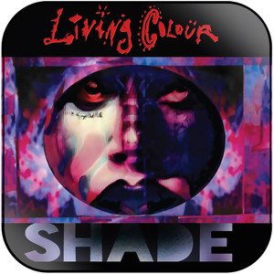 Living Colour Shade Album Cover Sticker Living Colour Shade Album Cover Sticker