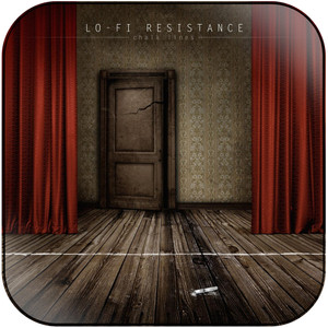 Lo-Fi Resistance Chalk Lines Album Cover Sticker Lo-Fi Resistance Chalk Lines Album Cover Sticker