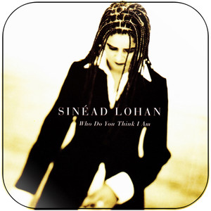 Sinead Lohan Who Do You Think I Am Album Cover Sticker Sinead Lohan Who Do You Think I Am Album Cover Sticker