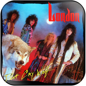 London Dont Cry Wolf Album Cover Sticker