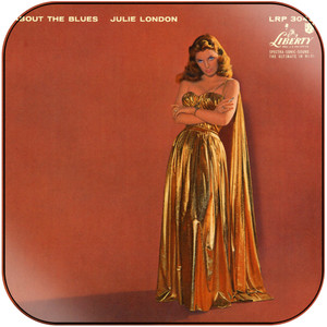 Julie London About The Blues Album Cover Sticker