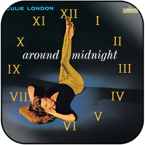 Julie London Around Midnight Album Cover Sticker