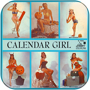 Julie London Calendar Girl-1 Album Cover Sticker Julie London Calendar Girl-1 Album Cover Sticker