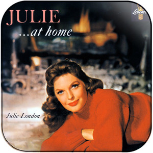 Julie London Julie At Home Album Cover Sticker Julie London Julie At Home Album Cover Sticker