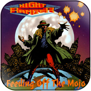 Night Ranger Feeding Off The Mojo Album Cover Sticker