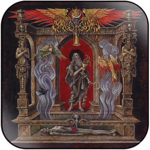 Nightbringer Hierophany Of The Open Grave Album Cover Sticker Nightbringer Hierophany Of The Open Grave Album Cover Sticker