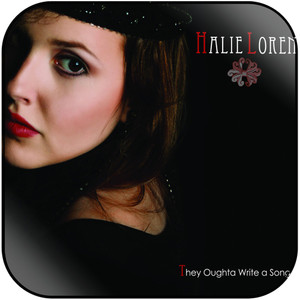 Halie Loren They Oughta Write A Song Album Cover Sticker