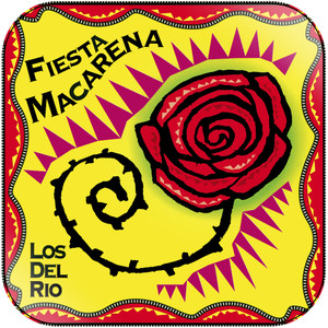 Los del Rio Fiesta Macarena Album Cover Sticker