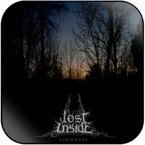 Lost Inside Cold Days Album Cover Sticker Lost Inside Cold Days Album Cover Sticker