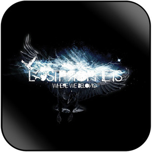 Lostprophets Where We Belong Album Cover Sticker Lostprophets Where We Belong Album Cover Sticker