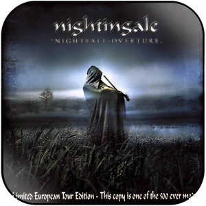 Nightingale Nightfall Overture Album Cover Sticker Nightingale Nightfall Overture Album Cover Sticker
