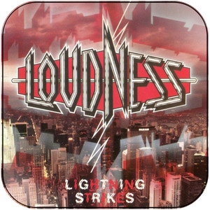 Loudness Lightning Strikes Album Cover Sticker