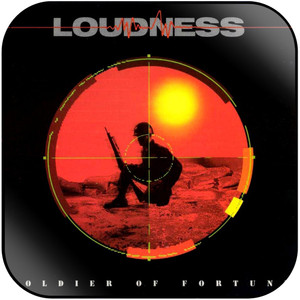 Loudness Soldier Of Fortune Album Cover Sticker