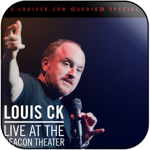 Louis CK Live At The Beacon Theater Album Cover Sticker Louis CK Live At The Beacon Theater Album Cover Sticker