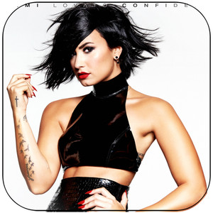 Demi Lovato Confident-1 Album Cover Sticker Demi Lovato Confident-1 Album Cover Sticker