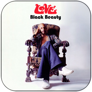 Love Black Beauty Album Cover Sticker