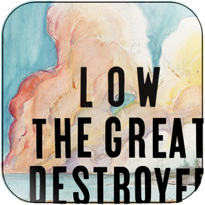 Low The Great Destroyer Album Cover Sticker Low The Great Destroyer Album Cover Sticker