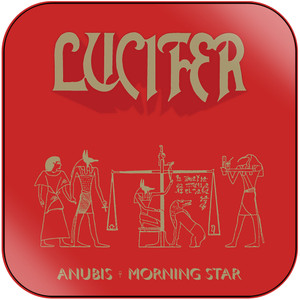 Lucifer Anubis Morning Star Album Cover Sticker Lucifer Anubis Morning Star Album Cover Sticker