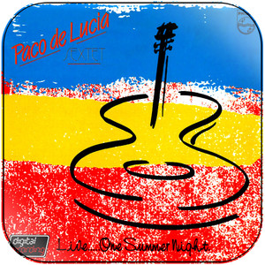 Paco de Lucia Sextet Live One Summer Night-1 Album Cover Sticker Paco de Lucia Sextet Live One Summer Night-1 Album Cover Sticker