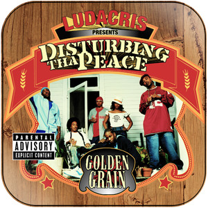 Ludacris Golden Grain Album Cover Sticker Ludacris Golden Grain Album Cover Sticker