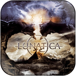 Lunatica The Edge Of Infinity Album Cover Sticker Lunatica The Edge Of Infinity Album Cover Sticker