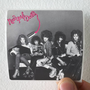 New York Dolls New York Dolls Album Cover Sticker