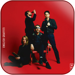 The Vaccines English Graffiti Album Cover Sticker The Vaccines English Graffiti Album Cover Sticker