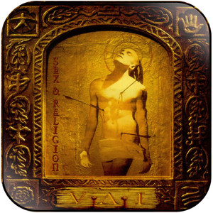 Steve Vai Sex And Religion Album Cover Sticker