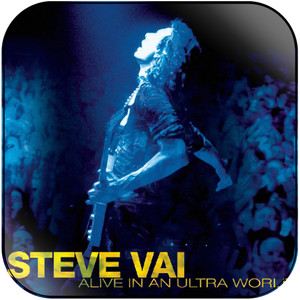 Steve Vai Alive In An Ultra World Album Cover Sticker Steve Vai Alive In An Ultra World Album Cover Sticker