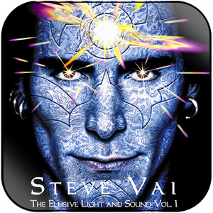 Steve Vai The Elusive Light And Sound Volume 1-2 Album Cover Sticker Steve Vai The Elusive Light And Sound Volume 1-2 Album Cover Sticker