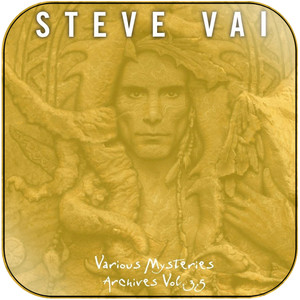 Steve Vai Various Mysteries Archives Vol 35 Album Cover Sticker Steve Vai Various Mysteries Archives Vol 35 Album Cover Sticker