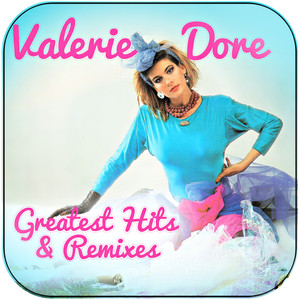 Valerie Dore Greatest Hits Remixes Album Cover Sticker Valerie Dore Greatest Hits Remixes Album Cover Sticker