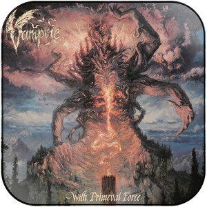 Vampire With Primeval Force Album Cover Sticker Vampire With Primeval Force Album Cover Sticker