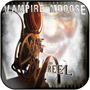 Vampire Mooose The Reel Album Cover Sticker Vampire Mooose The Reel Album Cover Sticker