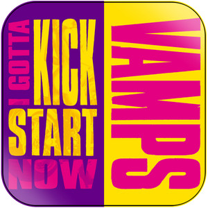VAMPS I Gotta Kick Start Now Album Cover Sticker VAMPS I Gotta Kick Start Now Album Cover Sticker