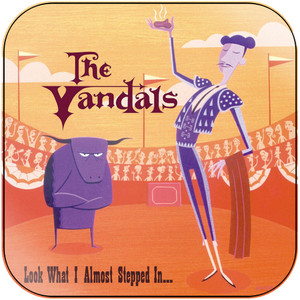 The Vandals Look What I Almost Stepped In Album Cover Sticker The Vandals Look What I Almost Stepped In Album Cover Sticker