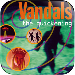 The Vandals The Quickening Album Cover Sticker The Vandals The Quickening Album Cover Sticker