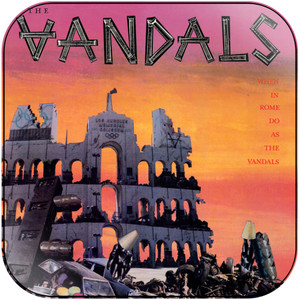 The Vandals When In Rome Do As The Vandals Album Cover Sticker The Vandals When In Rome Do As The Vandals Album Cover Sticker