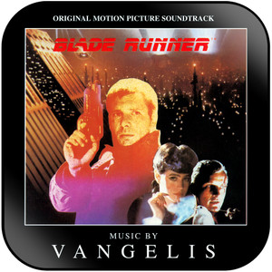Vangelis Blade Runner-5 Album Cover Sticker Vangelis Blade Runner-5 Album Cover Sticker