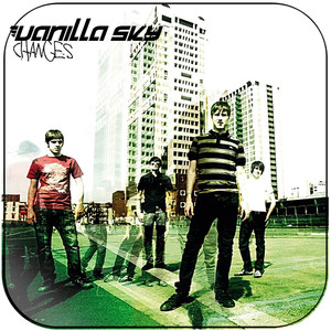 Vanilla Sky Changes Album Cover Sticker Vanilla Sky Changes Album Cover Sticker