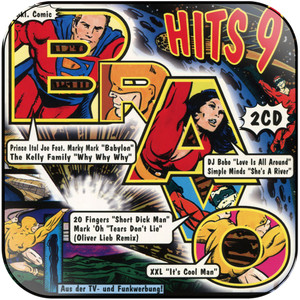 Various Artists Bravo Hits 9 Album Cover Sticker