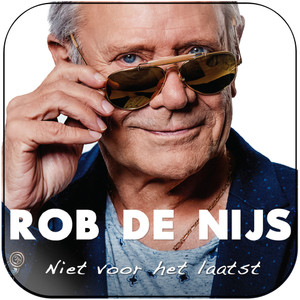 Rob de Nijs Niet Voor Het Laatst Album Cover Sticker