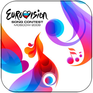 Various Artists Eurovision Song Contest Moscow 2009 Album Cover Sticker Various Artists Eurovision Song Contest Moscow 2009 Album Cover Sticker